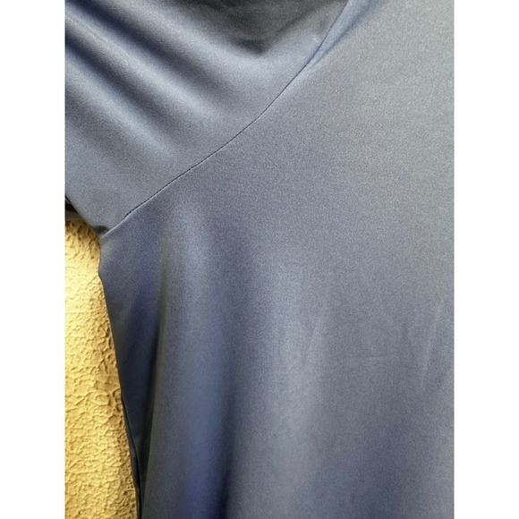 Polo Ralph Lauren Performance Polo Shirt Mens Large Classic Fit Blue Grey Pony - Picture 3 of 5